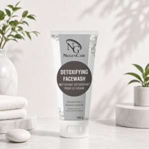 Detoxifying charcoal peel off mask